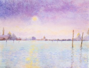 Benátky, 1995 (pastel)